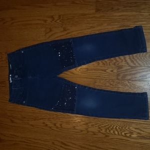 💖Girl's Sequined Jeggings Size 6